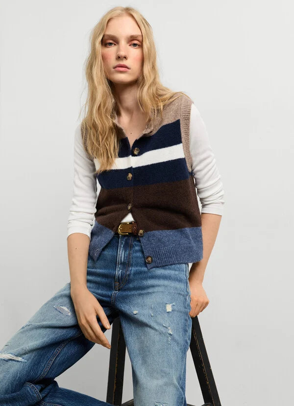 Pepe Jeans Colete Malha Alani