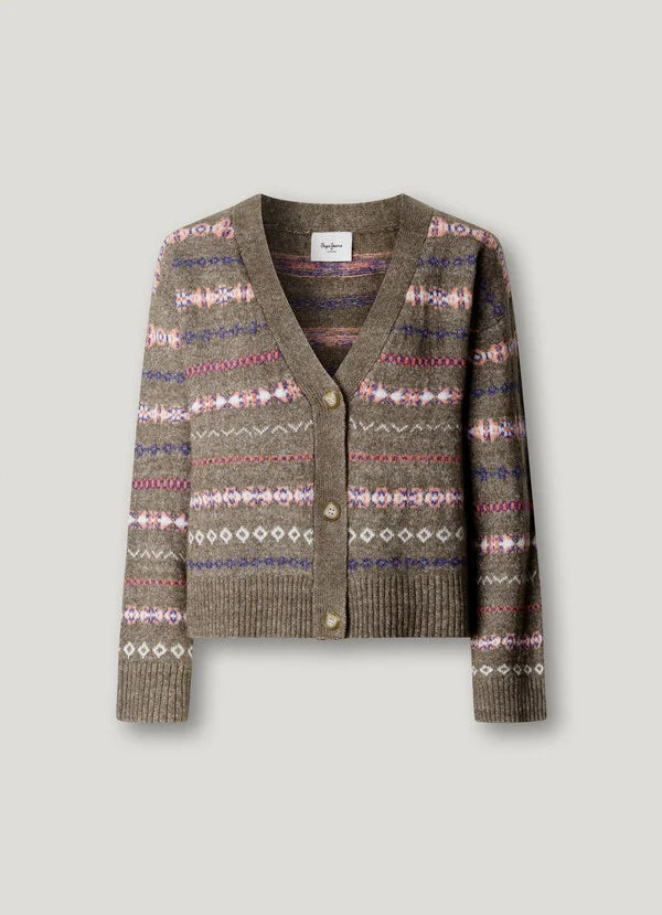 Pepe Jeans Cardigan Malha Alaina