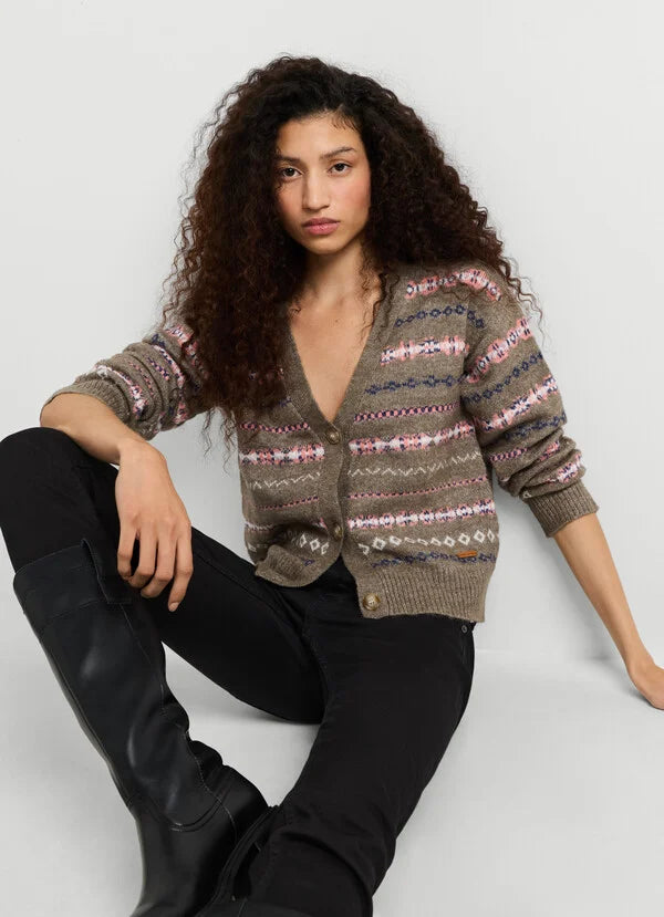 Pepe Jeans Cardigan Malha Alaina