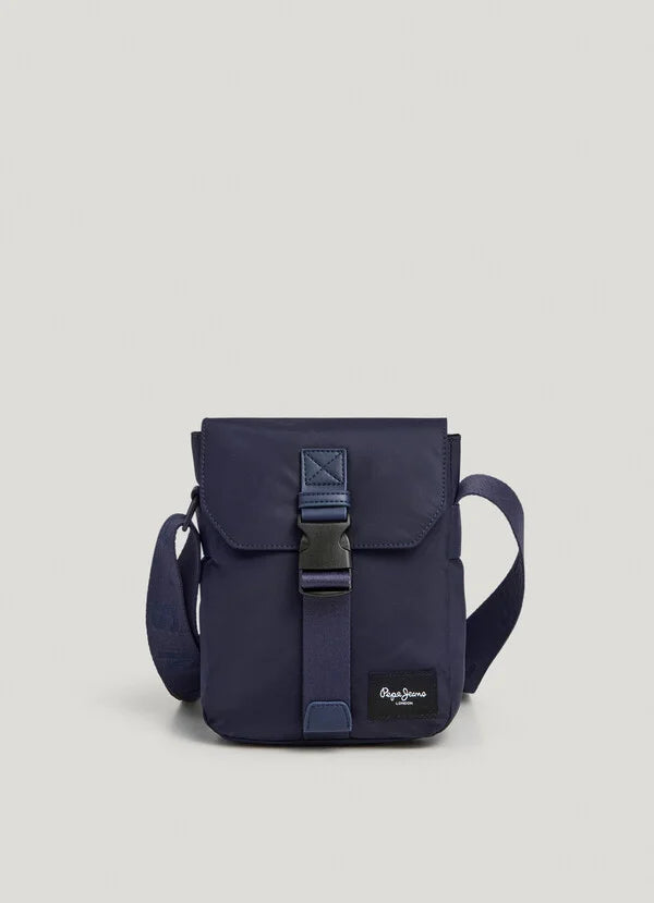 Bolsa Tiracolo Pepe Jeans Crossbody azul - vista frontal