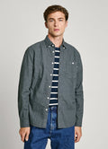 Camisa Pepe Jeans cinzento - vista frontal