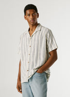 Pepe Jeans Camisa manga curta riscas