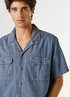 Pepe Jeans Camisa de lino de manga corta