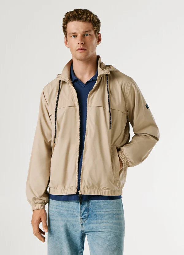 Pepe Jeans Blusão corta-vento com capuz