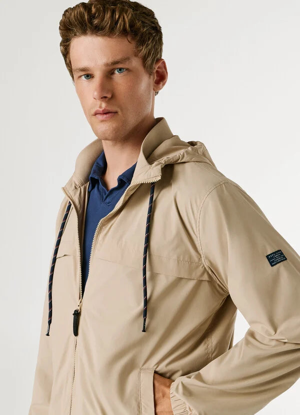 Pepe Jeans Blusão corta-vento com capuz