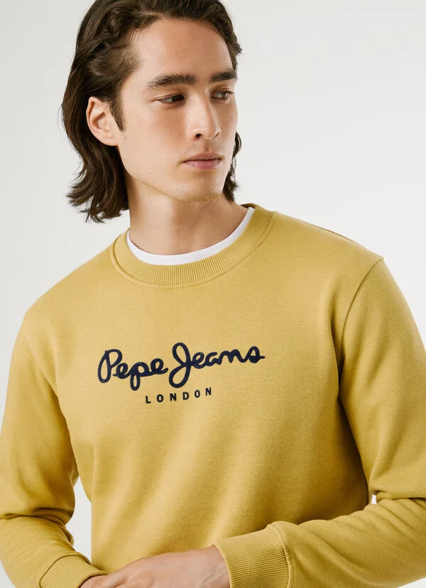 Sweatshirt Pepe Jeans Logo Bordado - Regular Fit - detalhe