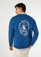 Sweatshirt Pepe Jeans Logo Estampado - Regular Fit - detalhe