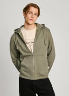 Hoodie Pepe Jeans com Capuz - Regular Fit verde - vista frontal