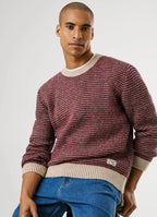 Camisola Pepe Jeans Jacquard Riscas - detalhe