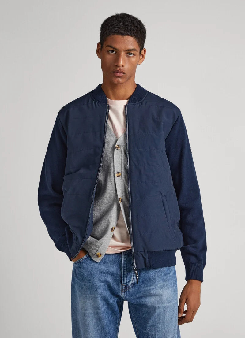 Blusão Pepe Jeans azul - vista frontal