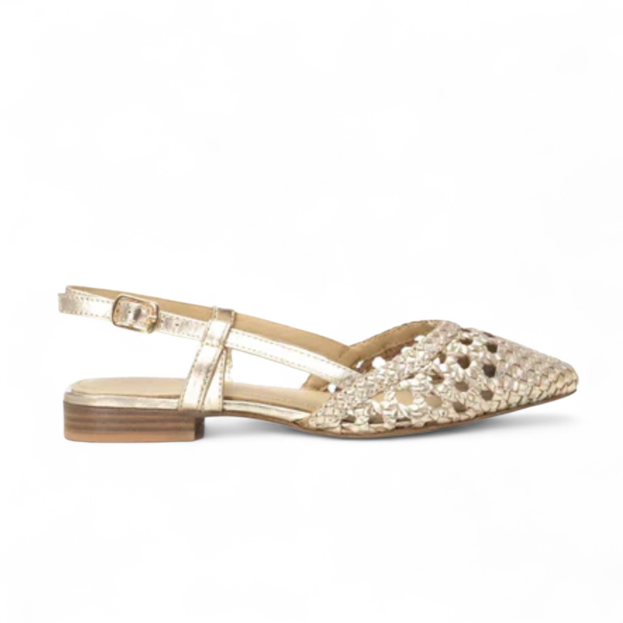 Carmela Sandália Pele com Fivela com Fecho