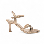 Nero Giardini Gold sandal with heel