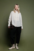 Psophia Camisa Lã Punhos Duplos - vista frontal