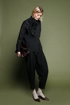 Psophia Camisa Algodão Lã Floral