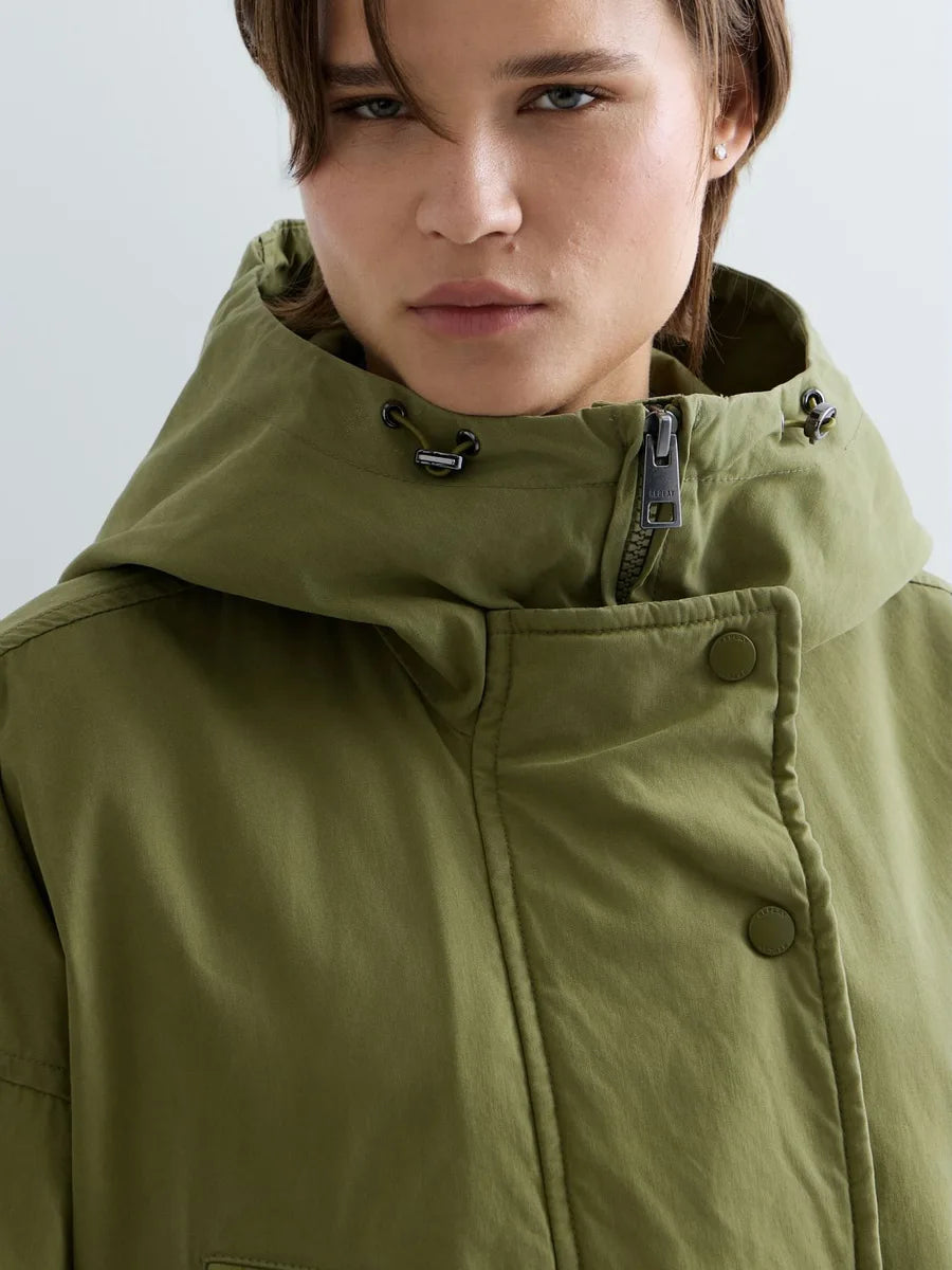 Replay Parka comprida