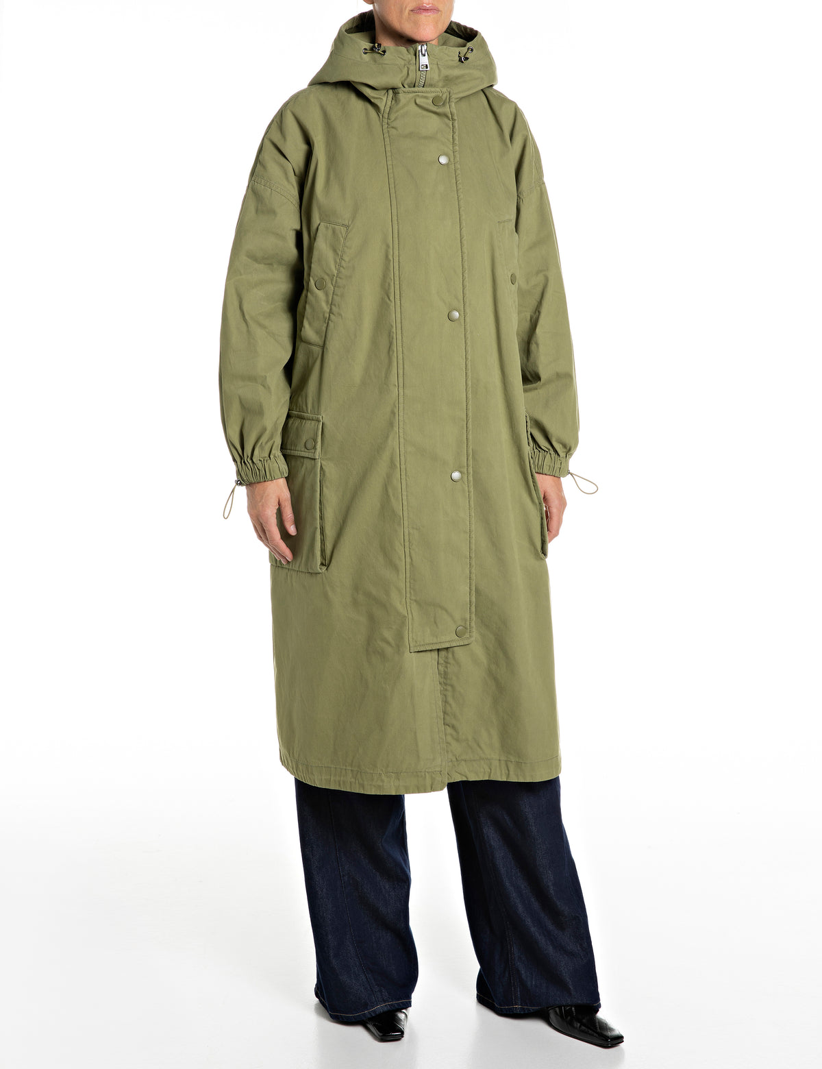 Replay Parka comprida