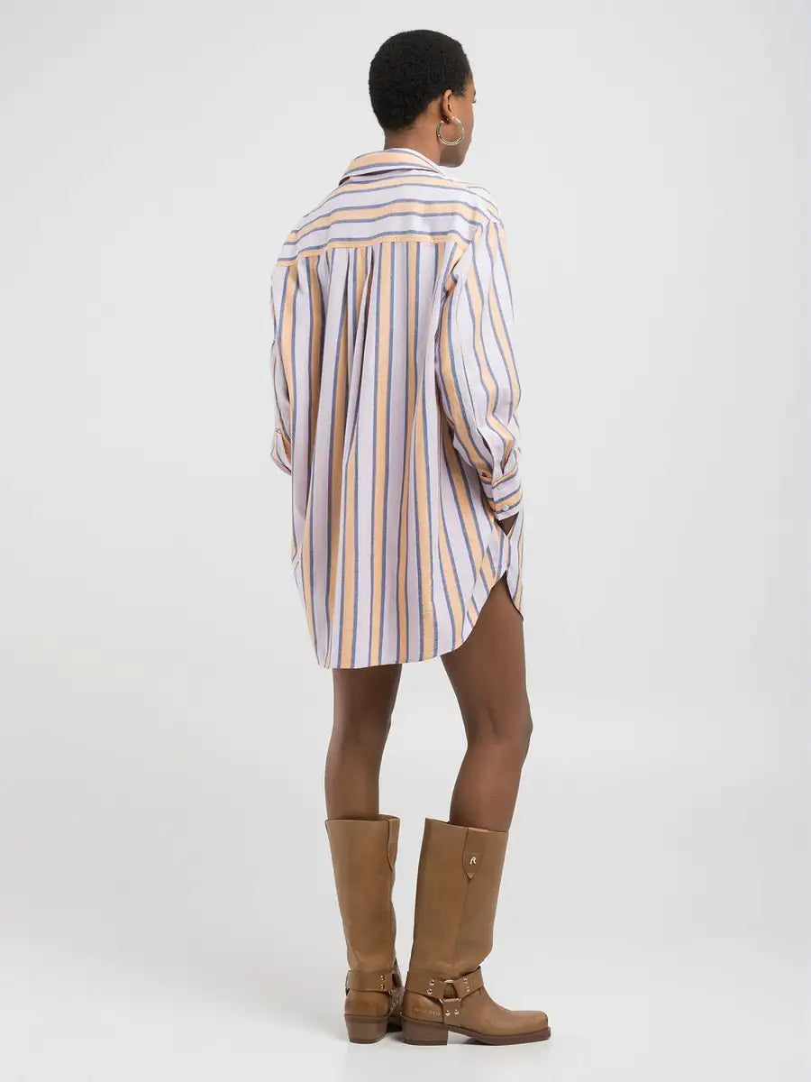 Replay Camisa riscas oversize