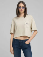 Replay T-shirt Cropped - detalhe