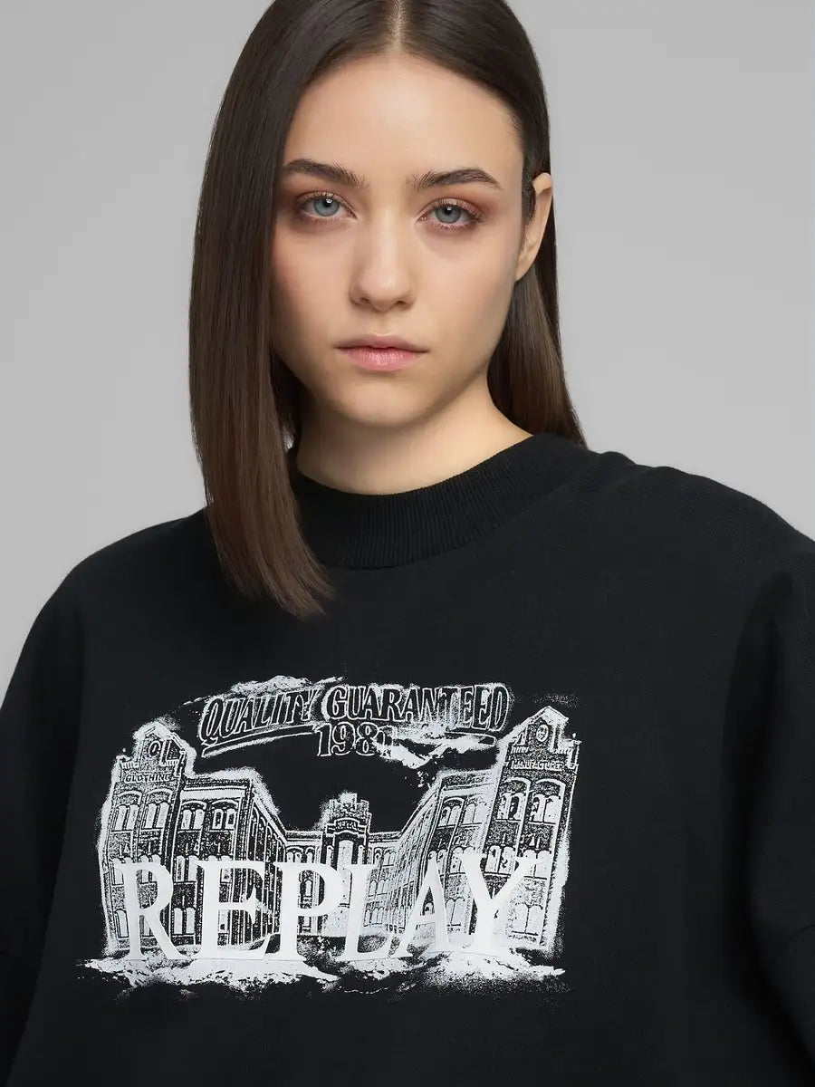 Replay Sweatshirt oversize