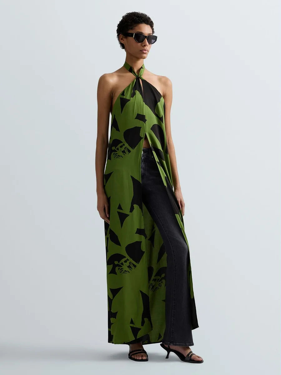 Replay Vestido estampado