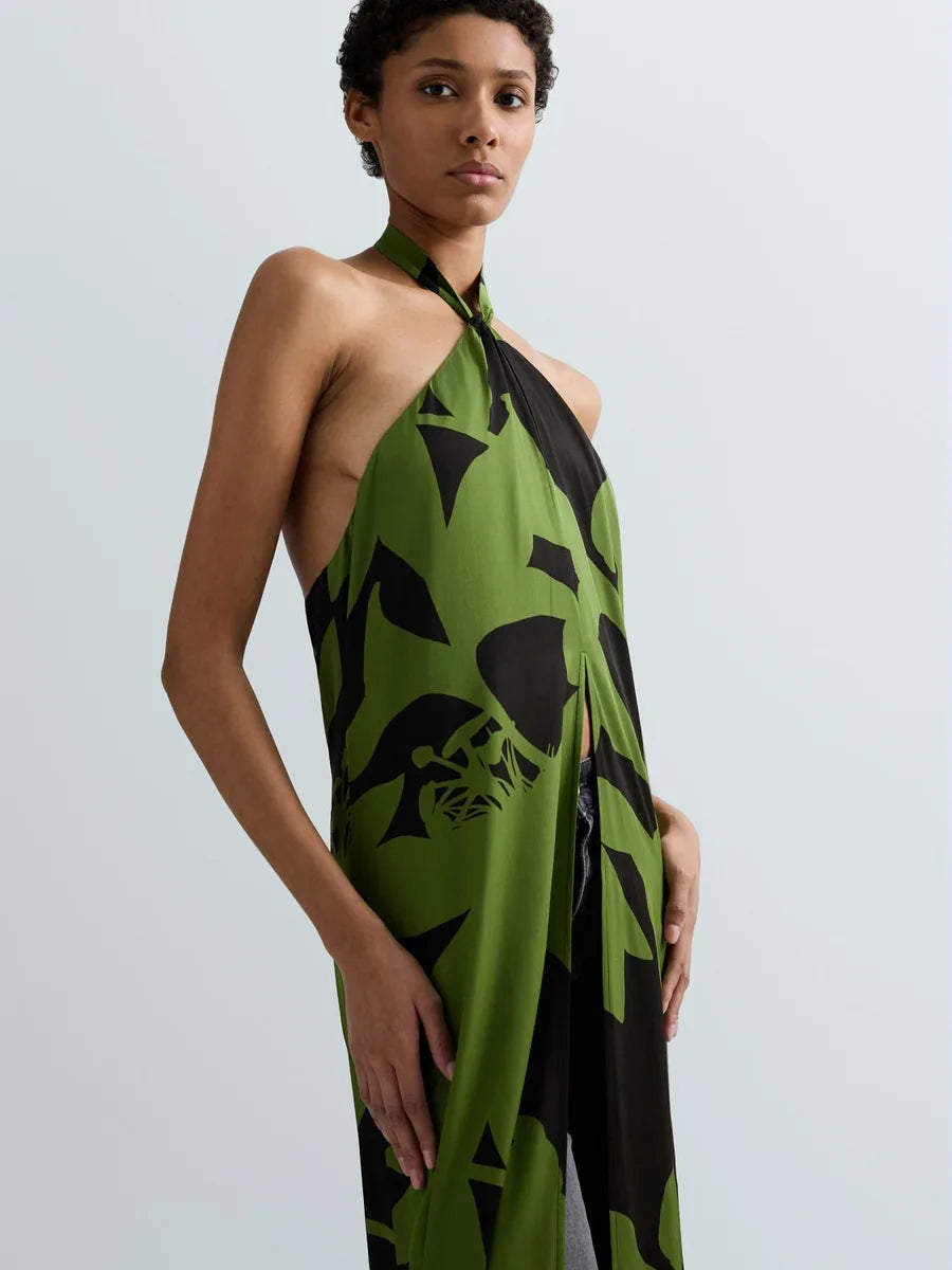 Replay Vestido estampado