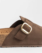 Tamanco Castanho Yokono Zueco Wiwi 264