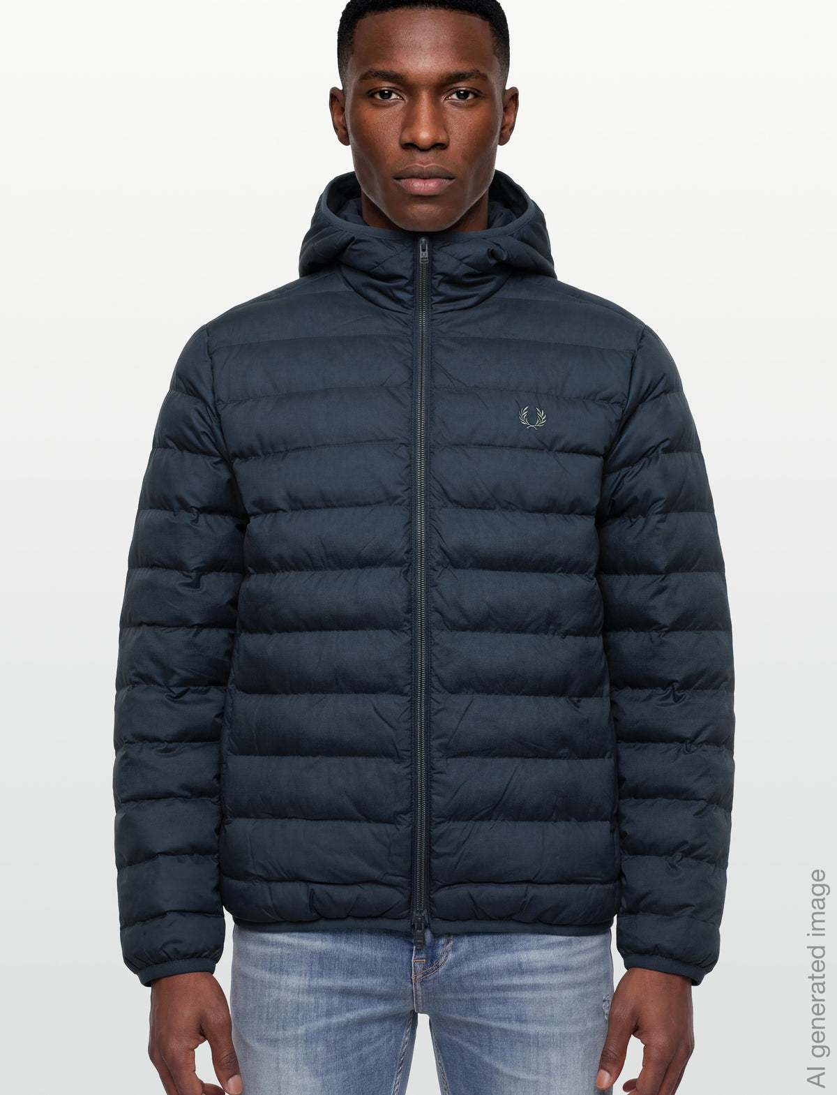 Fred Perry Blusão acolchoado capuz