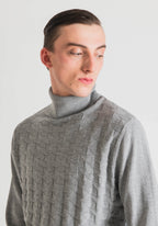 Antony Morato Camisola Algodão Gola Alta Modelo 2 - detalhe