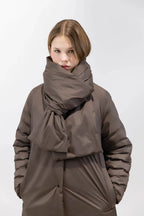 Psophia Casaco Alcochoado puffer com caschcol