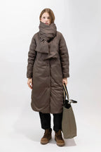 Psophia Casaco Alcochoado puffer com caschcol