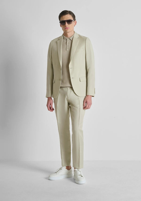 Antony Morato Casaco bege em linho e viscose