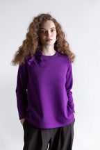 Psophia Camisa Lã Manga Comprida Comprido - detalhe