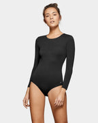 Impetus thermal bodysuit with round neckline.