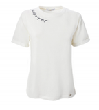 Kaos T-shirt Branco - vista frontal