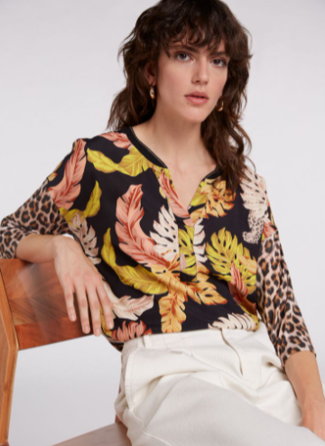 Oui Blusa Lã - vista frontal