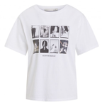 Oui T-shirt Algodão Lã