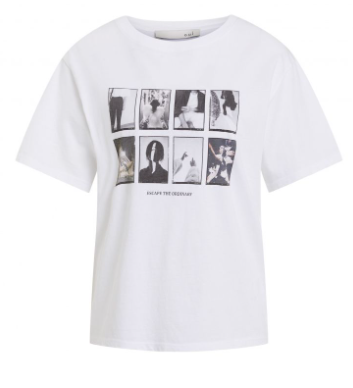 Oui T-shirt Algodão Lã