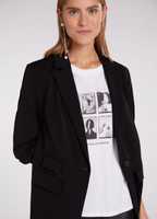 Oui T-shirt Algodão Lã