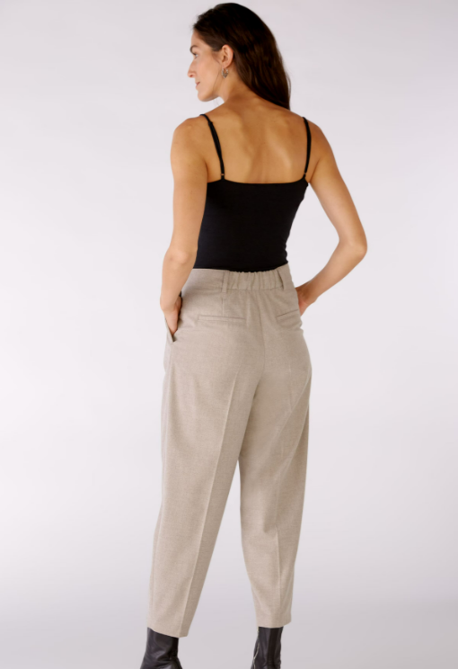 Oui Calças Lã com Bolsos - vista alternativa