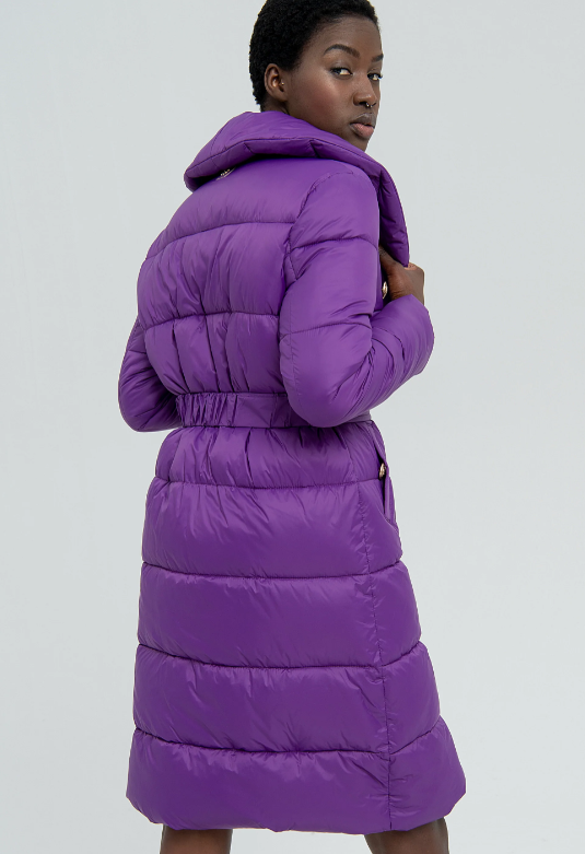 Fracomina Produto Lã Comprido com Cinto - vista alternativa