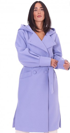 Actitude Casaco com capuz - vista frontal