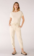 Oui Blusa Lã Gola Redonda Curto - vista alternativa