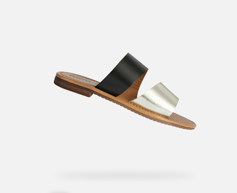 Geox Sandália Sozy Mulher Couro - vista frontal