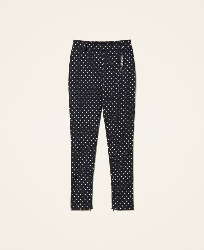 Actitude Calça bolinhas - detalhe