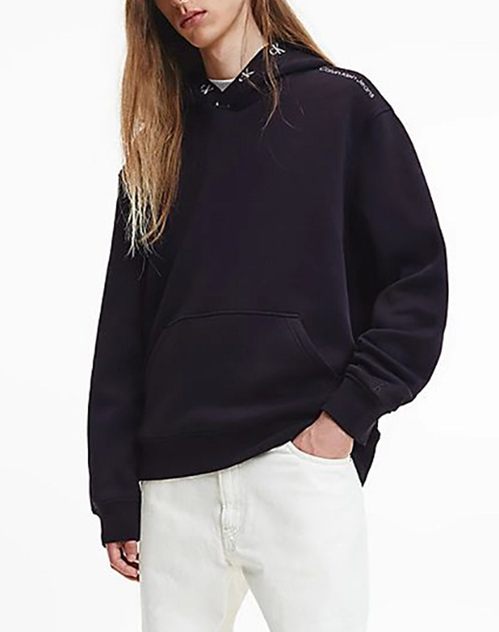 Calvin Klein Hoodie com Capuz com Bolsos - vista frontal