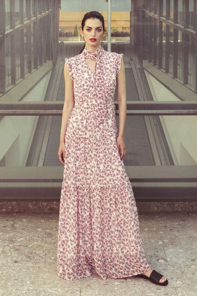 Anonyme Vestido Estampado - vista frontal