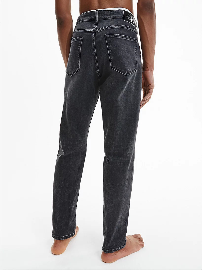 Calvin Klein Jeans Stretch Algodão Straight - detalhe