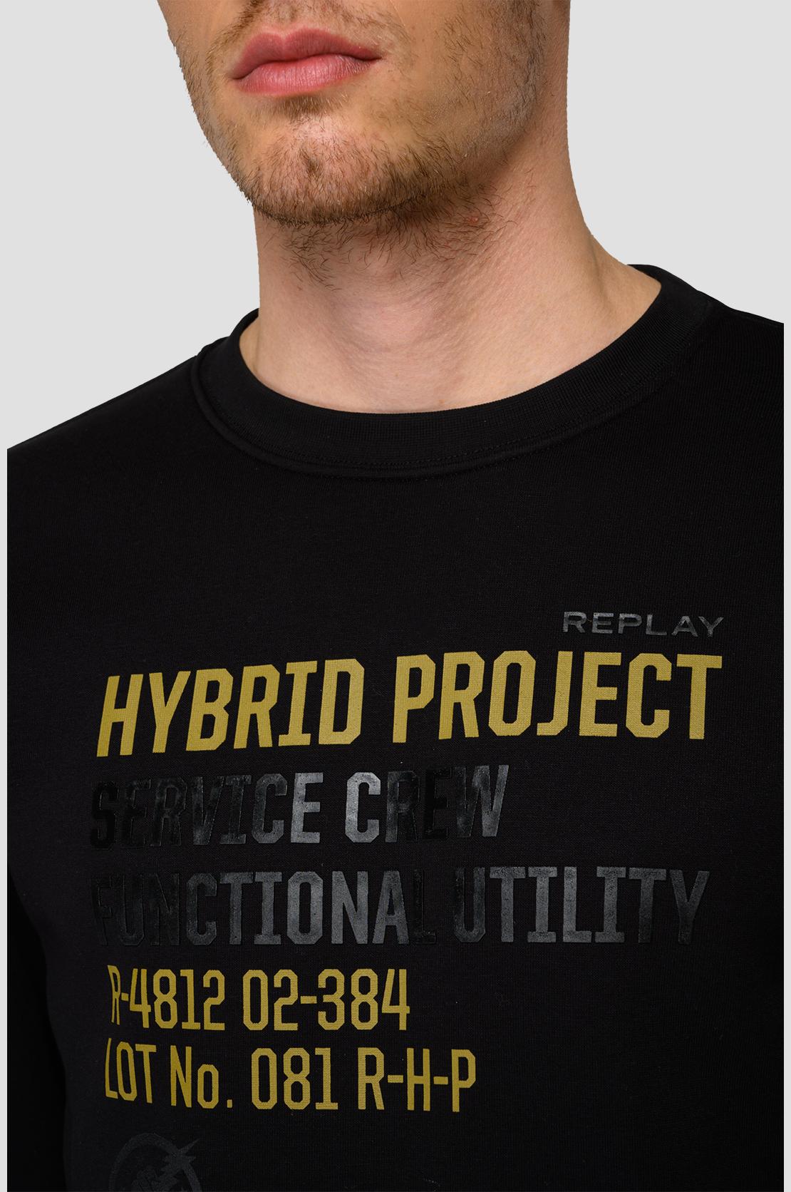 Replay Sweat Modelo 5 - detalhe