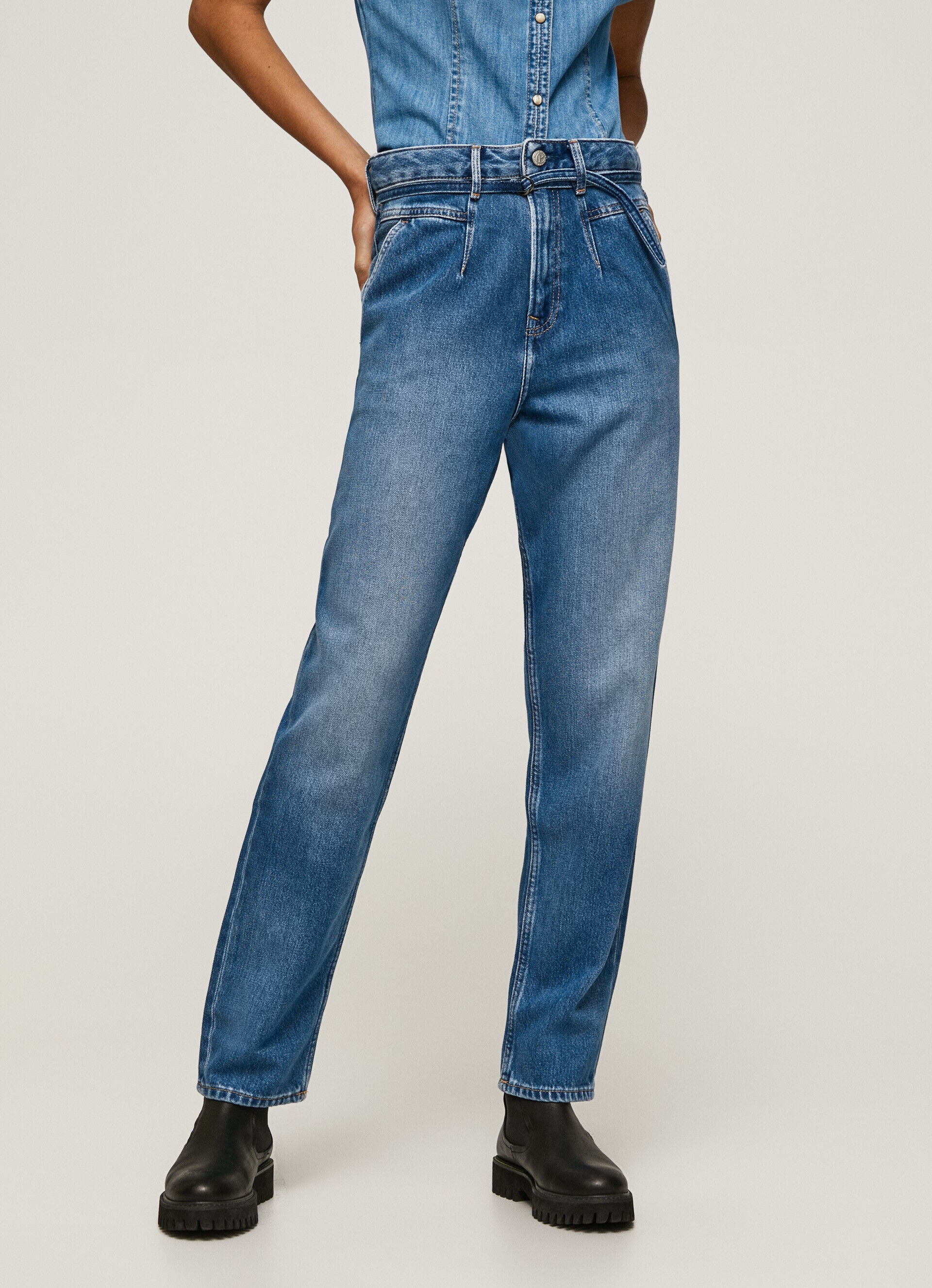 Pepe Jeans Calça ganga Willow - vista alternativa