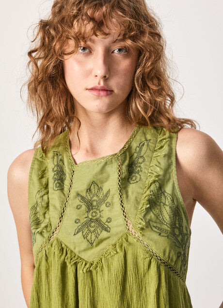 Pepe Jeans Top Lisle - vista frontal